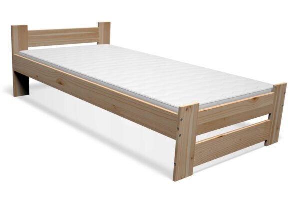Best For You Doppelbett Futonbett Seniorenbett erhöhtes Bett aus 100% Naturholz mit Matratze und Lattenrost viele Größen