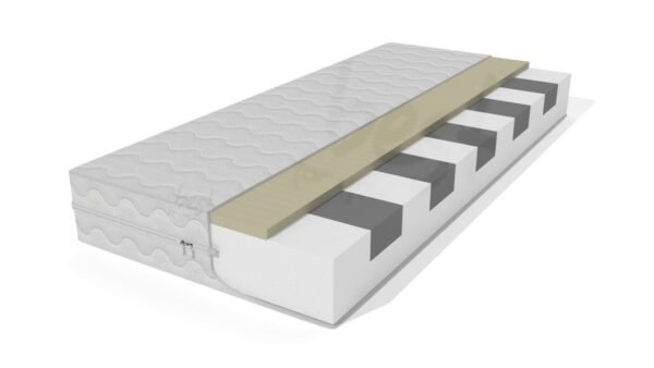 Best For You Matrix Matratze Orthopädische 9-Zonen Kaltschaummatratze mit Latex Premium Visco HR, Härtegrad H3, Öko-Tex, Bezug waschbar, 3-Seiten-Reißverschluss ab 80x200x16 cm bis 180x200x16 cm