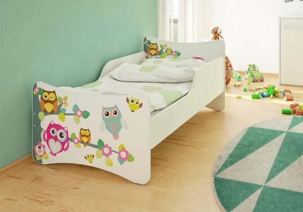 Best For Kids Kinderbett 90x200 weiß mit Schaummatratze mit hochwertig Zertifiziert