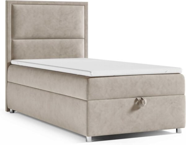 Best For Home Boxspringbett mit Bettkasten Trinity K-11 Single Bonellfederkern inkl. Topper, mit Lieferung, Aufbau & Entsorgung