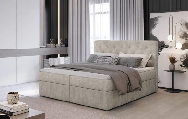 Best for Home Boxspringbett Loree Bonellfederkern inkl. Topper 140x200 Dora 21