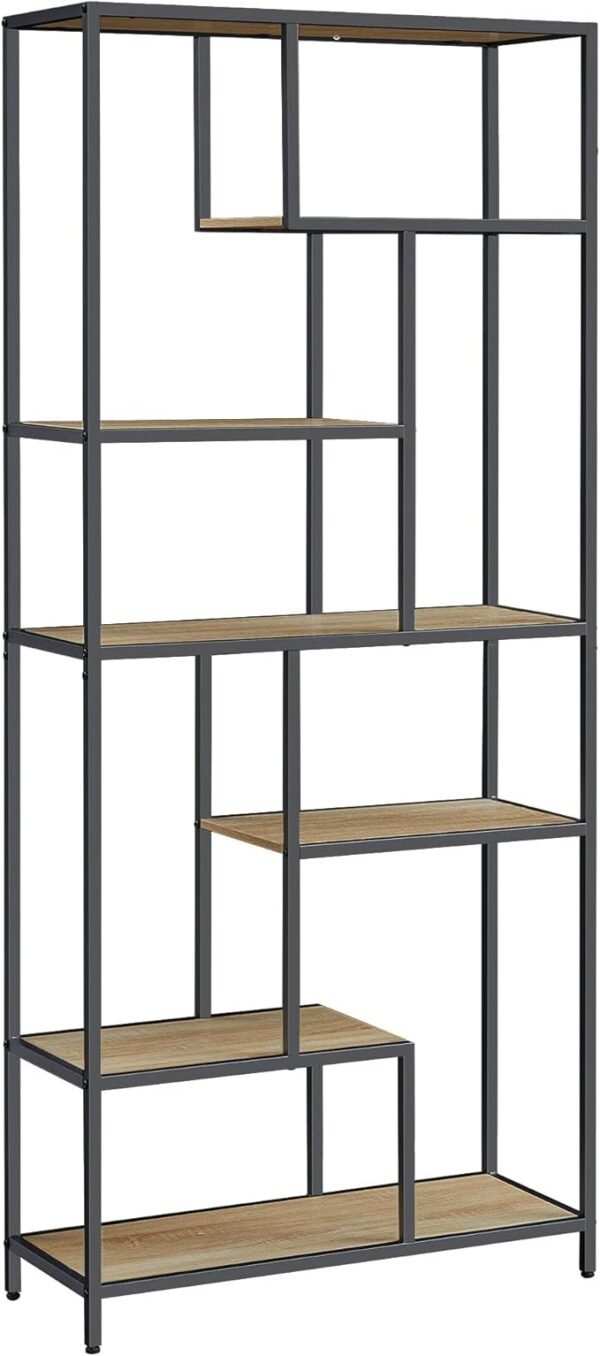 Best For Home Bücherschrank (Bücherschrank 24 x 60 x 186 cm)