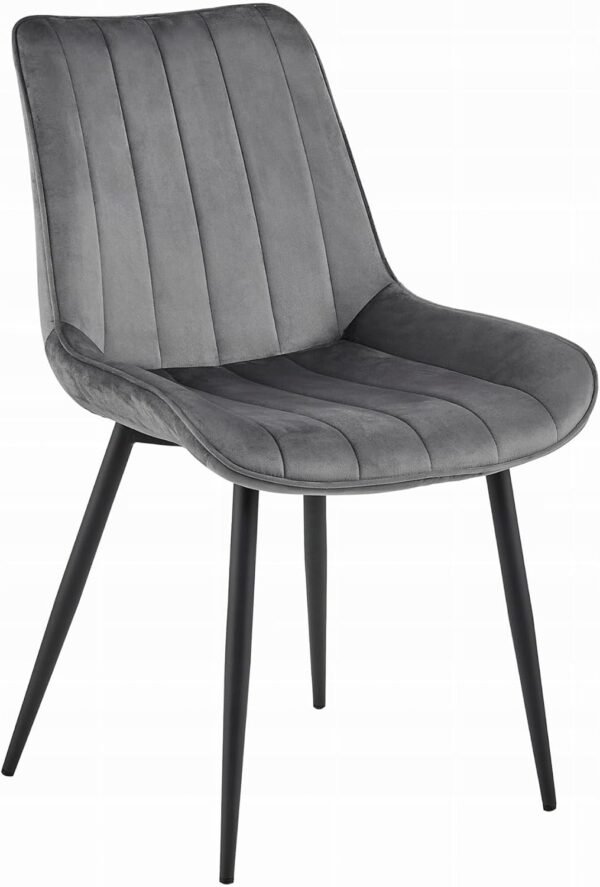 "Best for Home Marine Blue Chair (1 Piece) – Modern and Stylish Upholstered Chair with Comfortable Design for Any Room