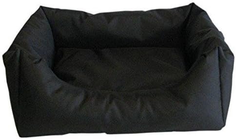 Best For Pets Orthopädisches Hundebett Easy Ortho Dog Medic mit Visco-Kissen (L, Schwarz)