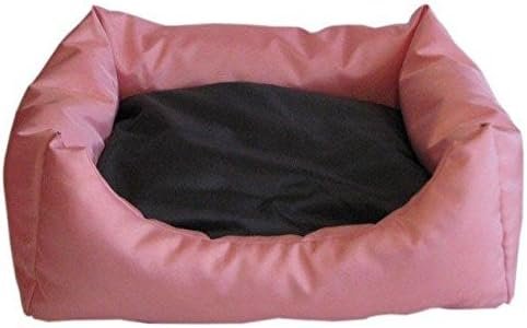 Best For Pets Orthopädisches Hundebett Easy Ortho-Medic mit Visco-Kissen (M, Pink/Schwarz)