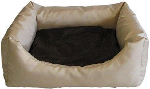 Best For Pets Orthopädisches Hundebett Easy Ortho-Medic mit Visco-Kissen (XXL, Beige (Gold)/Braun)