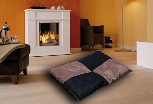 Best For Pets Orthopaedic Dog Bed with Quality Kiss 7 Large Dog Cushion Ortho-Medic Visco Cushion (XL-84 x 65 x 4 cm, Black/Brown)