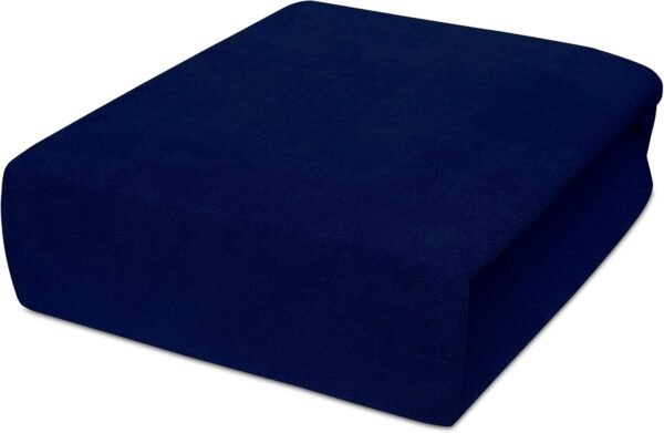 Kinder Spannbettlaken 100% Baumwolle – Navy Blau