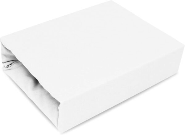 Spannbettlaken mit neuester Technologie – Elastisches Jersey-Bettlaken in 22 Farben und 9 Größen