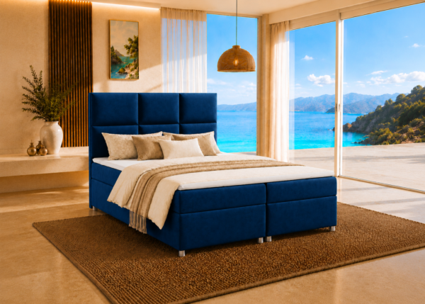 Boxspringbett mit Bettkasten Trinity K-13-LAE Bonellfederkern inkl. Topper, mit Lieferung, Aufbau & Entsorgung
