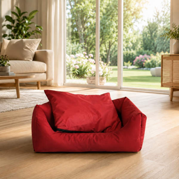 M_Hundebett 60x50cm – Wasserdicht, Robust & Waschbar