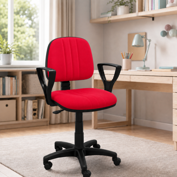 Best for Office Moderner Bürostuhl Höhenverstellung Schreibtischstuhl BASTEK Modell (BASTEK P3 BL)